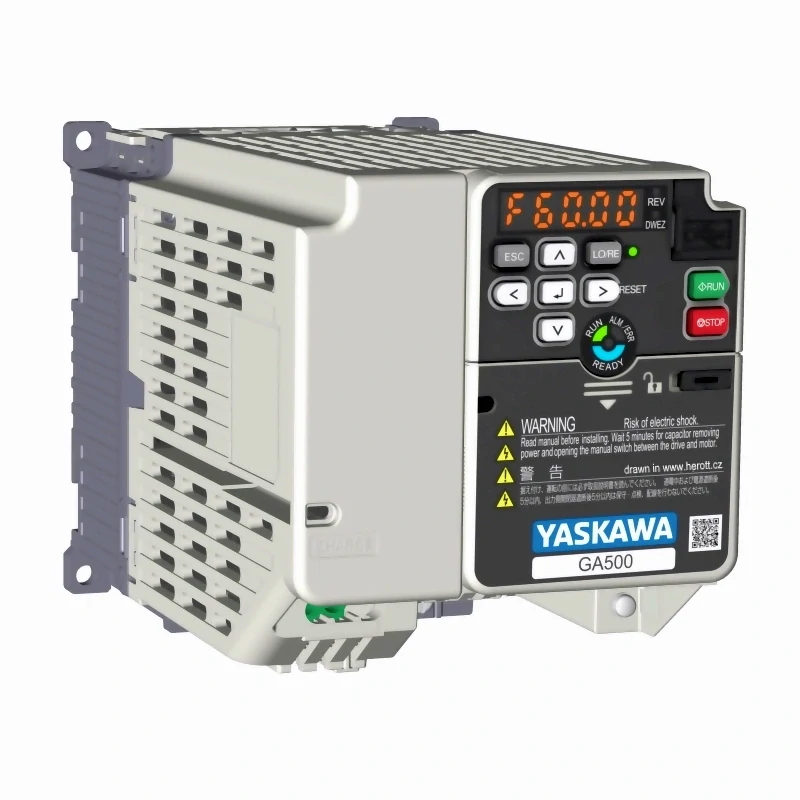 YASKAWA GA500, měnič frekvence 1.5kW, GA50CB010ABAA, IP20, napájení 1 fáze, bez EMC filtru