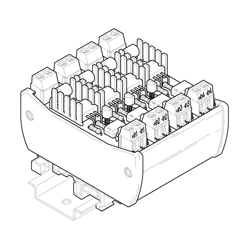 SA4-24-33, 4 x DC spínač 50V= / 2A
