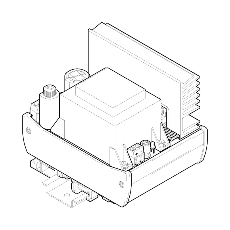 Z17-15S, zdroj 15V / 0.7A