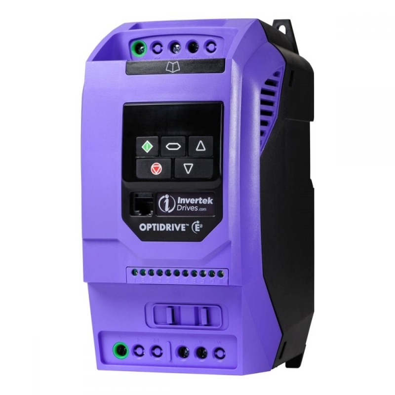 měnič frekvence 1.1kW, INVERTEK typ ODE-3-220105-1F42-01, Single Phase