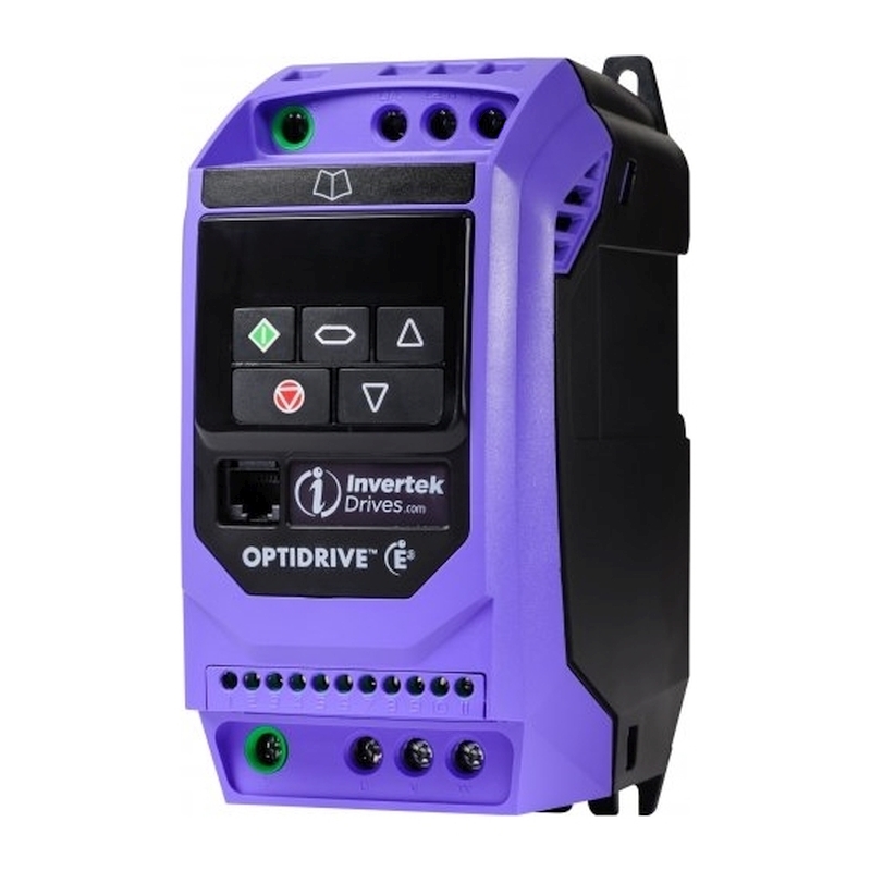 měnič frekvence 0.75kW, INVERTEK typ ODE-3-140022-3F12, IP20, napájení 3 fáze