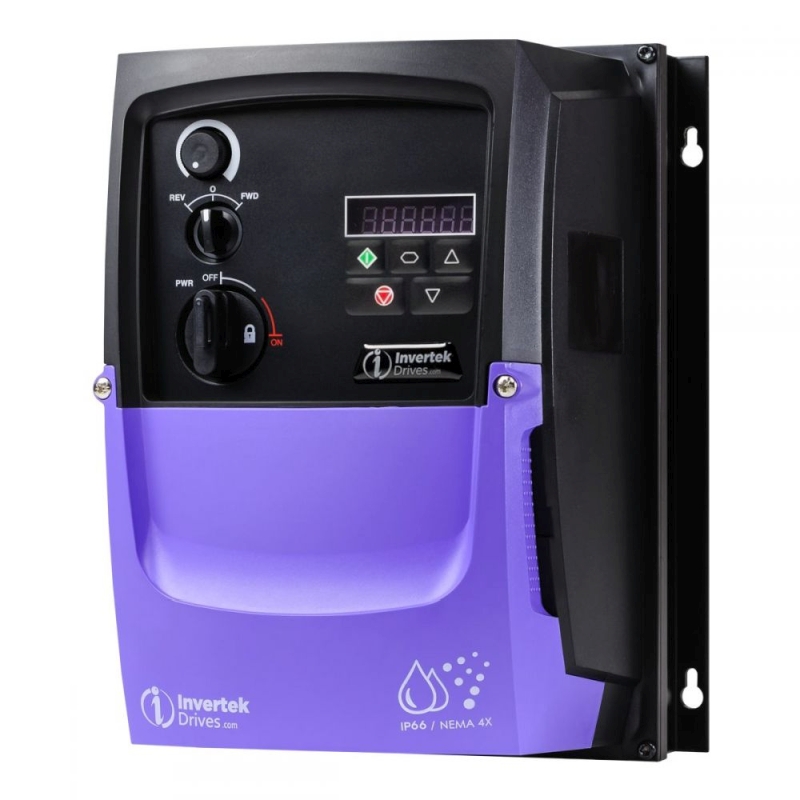 měnič frekvence 2.2kW, INVERTEK typ ODE-3-220105-1F4Y, Switched, napájení 1 fáze