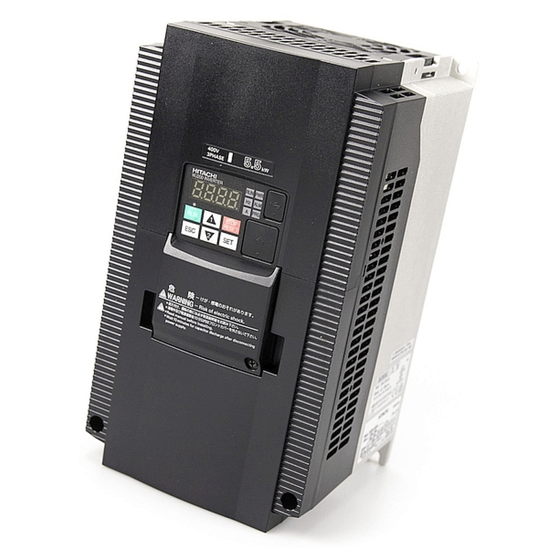 HITACHI WJ200, měnič frekvence 5.5kW, typ WJ200-055HFE