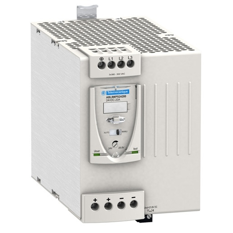 zdroj 24V / 20A, typ ABL8WPS24200, Schneider Electric