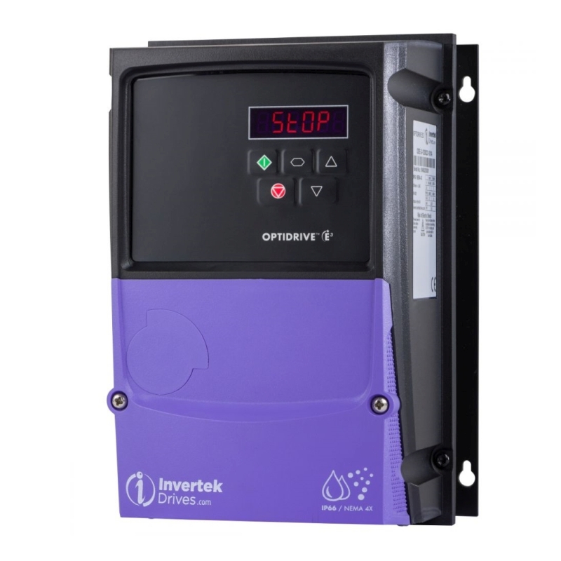 měnič frekvence 0.37kW, INVERTEK ODE-3-120043-1F1A-01, Single Phase, Non-switched
