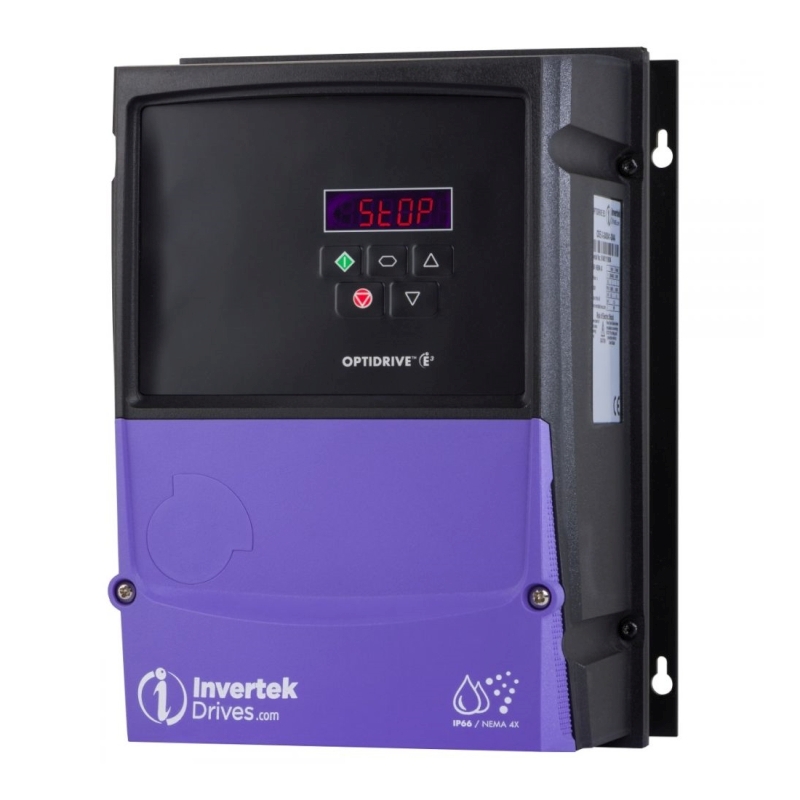 měnič frekvence 2.2kW, INVERTEK typ ODE-3-220105-1F4A, Non-Switched, napájení 1 fáze