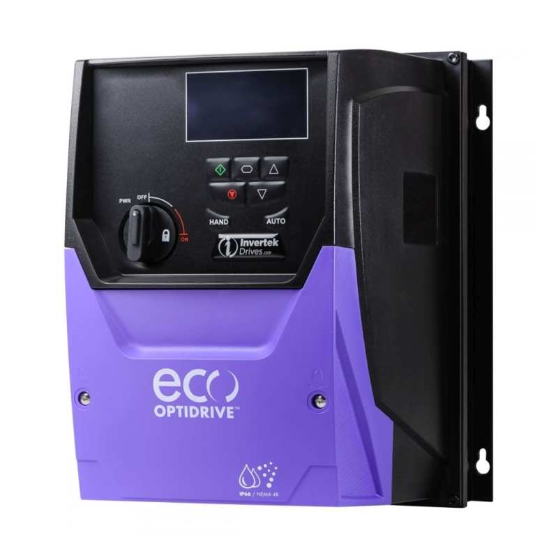 měnič frekvence 1.5kW, INVERTEK typ ODV-3-220070-1F1D-TN, Switched, napájení 1 fáze