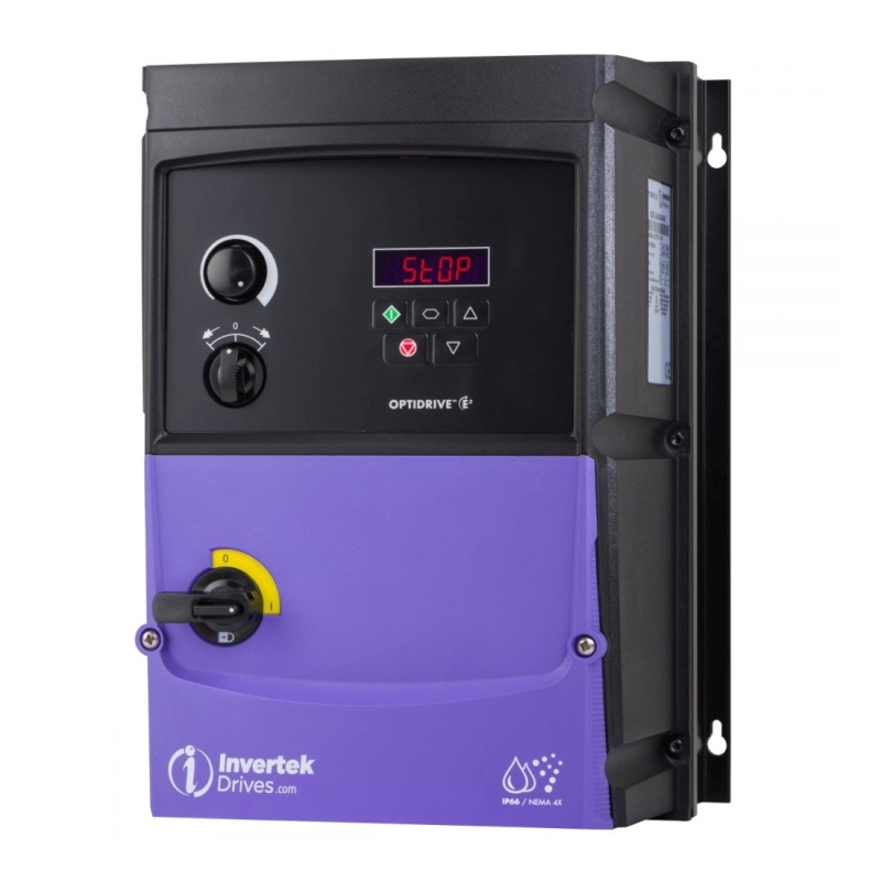 měnič frekvence 11kW, INVERTEK typ ODE-3-340240-3F4B, Switched, napájení 3 fáze