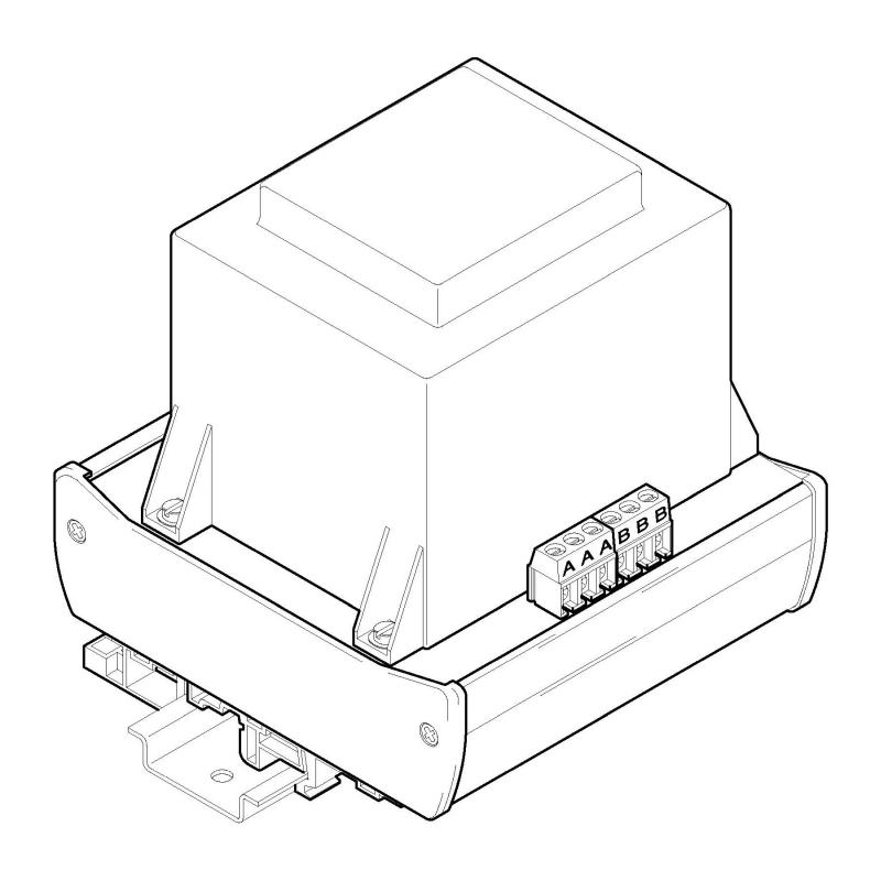 T1-80-24-1, transformátor 24V~ / 3.3A