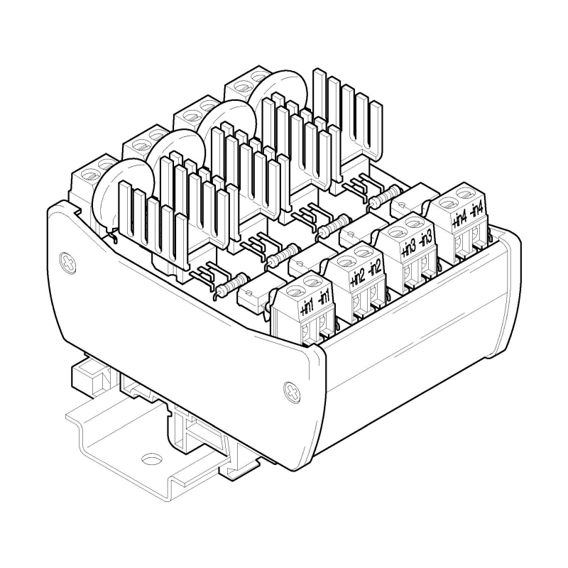 SC4-24-33, 4 x AC spínač 250V~ / 2A