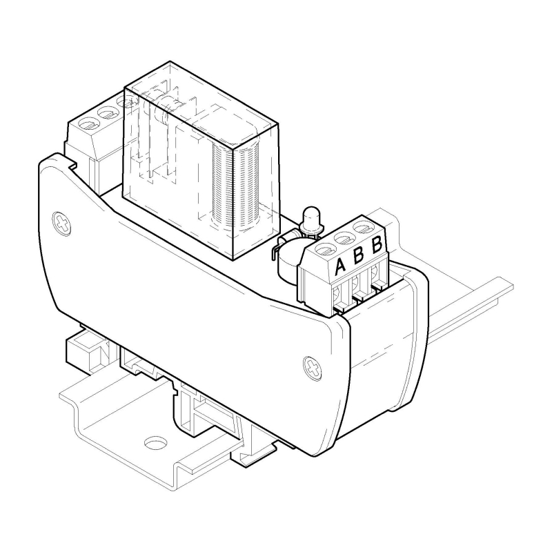 RF1-24-31, cívka relé 24V~, 1P, 250V~ / 5A