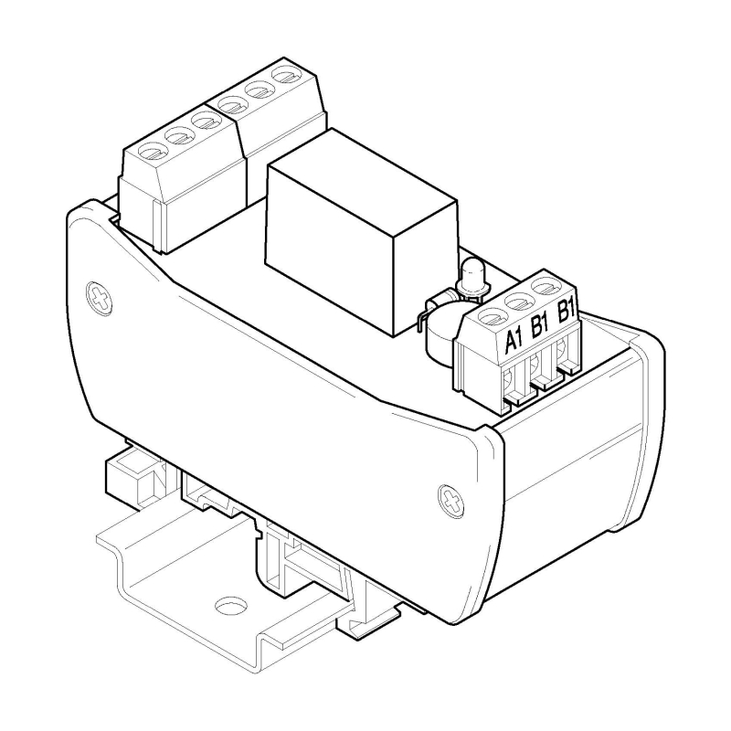 RF1-24-36, cívka relé 24V~, 2P, 120V~ / 0.5A