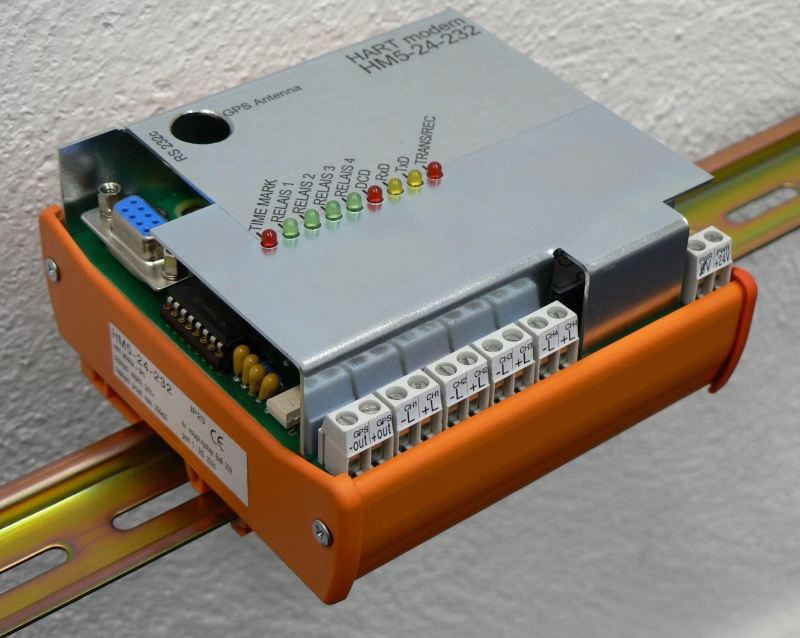HM5-24-232, HART modem s přijímačem GPS