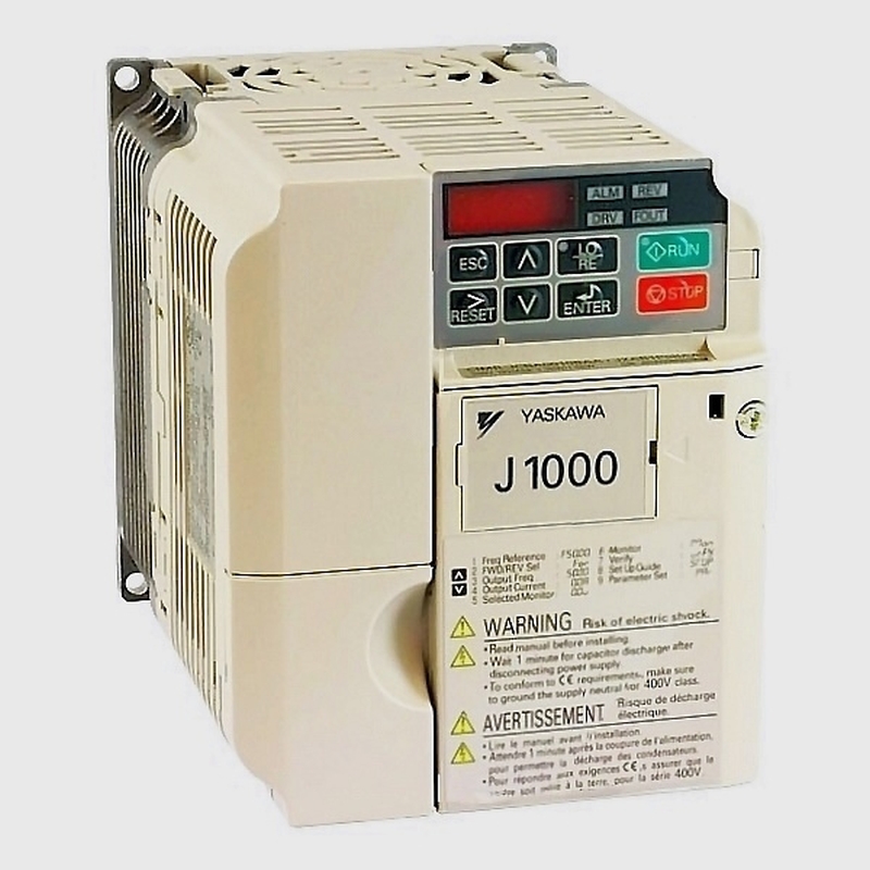 YASKAWA J1000,  měnič frekvence 0.75kW, typ CIMR-JCBA0006BAA