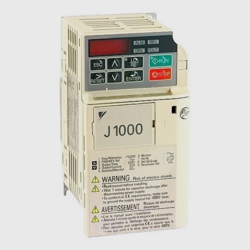 OMRON J1000, měnič frekvence 0.2kW, typ JZAB0P2BAA