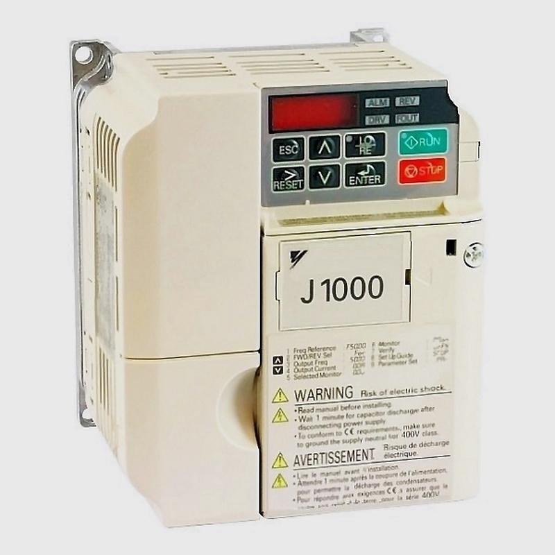 OMRON J1000,  měnič frekvence 0.2kW, typ JZA40P2BAA