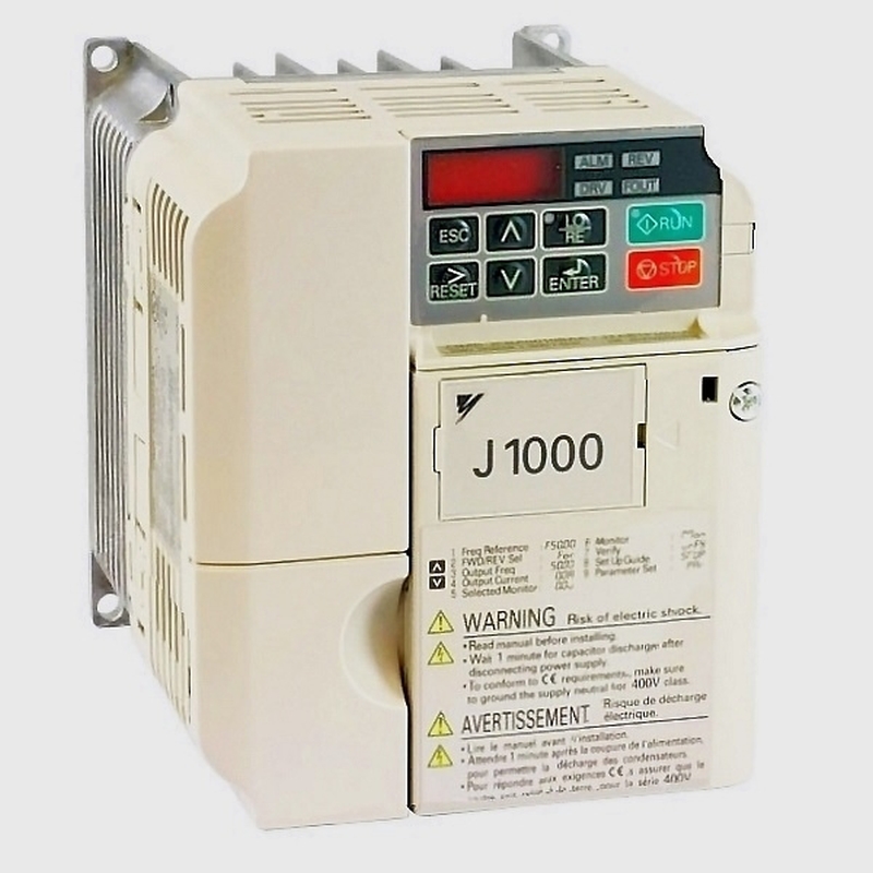 OMRON J1000, měnič frekvence 0.4kW, typ JZA40P4BAA