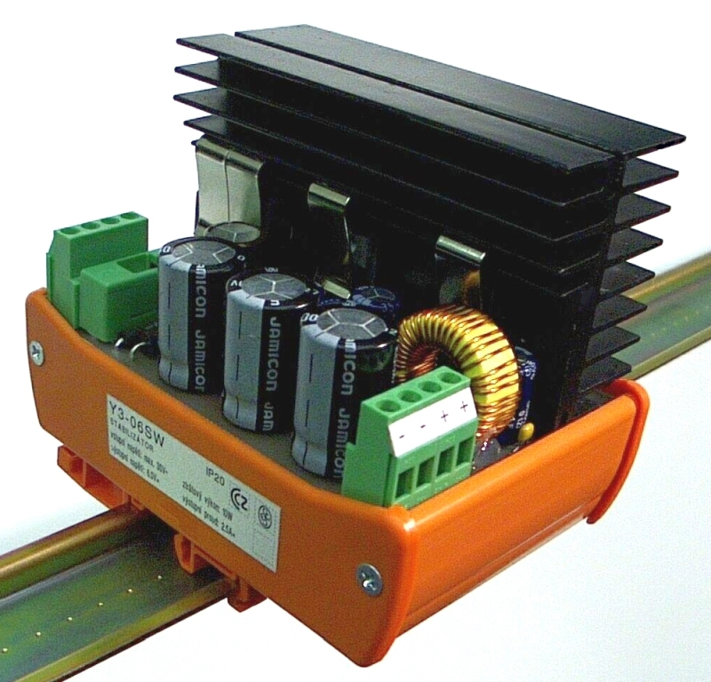 Y4-14SW, usměrňovač a stabilizátor 13.8V / 4A