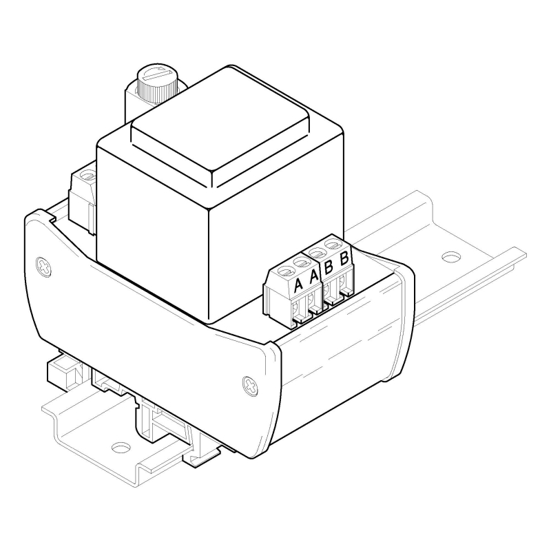T1-05-24, transformátor 24V~ / 0.25A